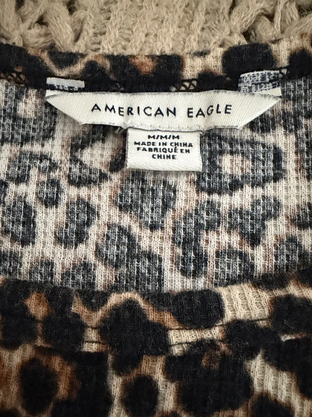 American Eagle Outfitters Leopard Print Mini Dress - Picture 3 of 5